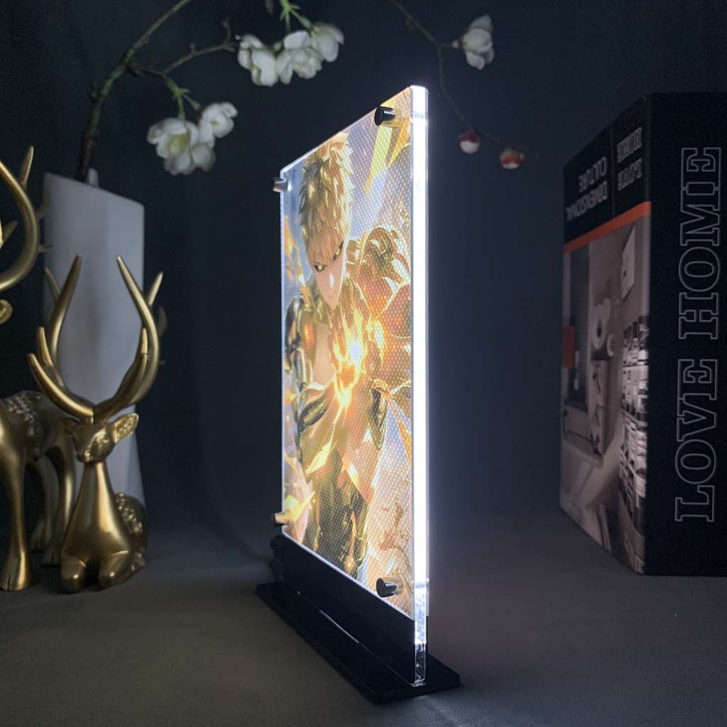 Saitama & Genos two sided LED (One-Punch Man)