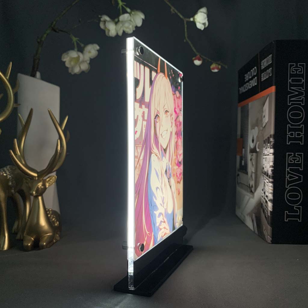 Power two sided LED (Chainsaw Man)