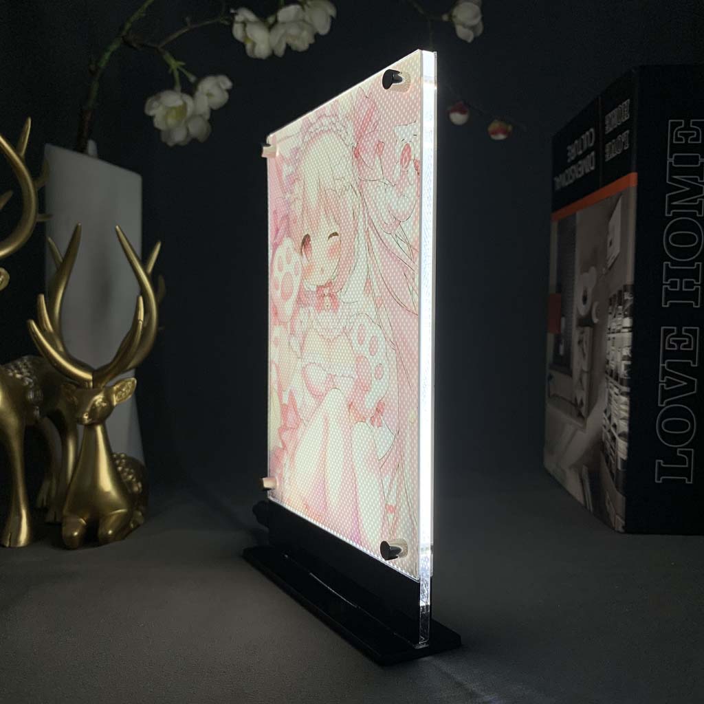 Vanilla/fraise two sided LED (Nekopara)