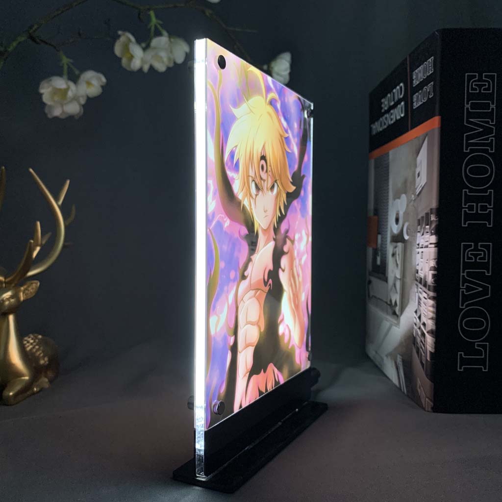 Meliodas and Ban two sided LED (The Seven Deadly Sins)