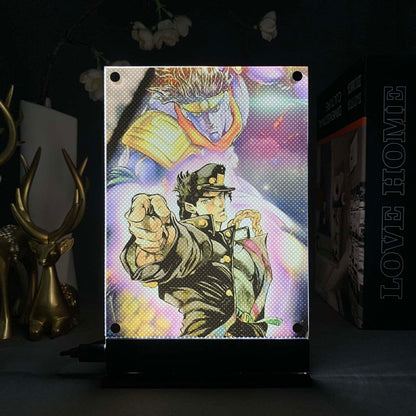 Jotaro Kujo two sided LED (JoJo’s Bizarre Adventure)