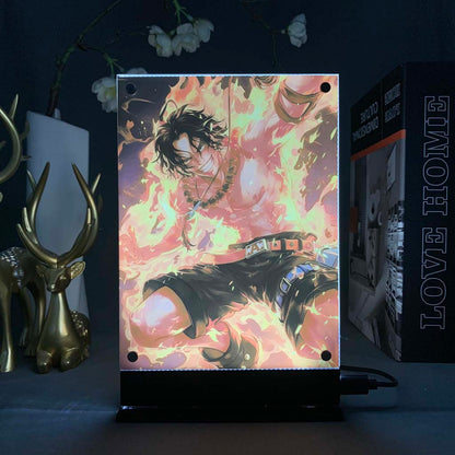 Portgas D. Ace two sided LED (One Piece)