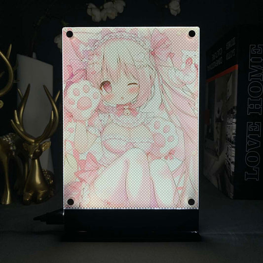 Vanilla/fraise two sided LED (Nekopara)