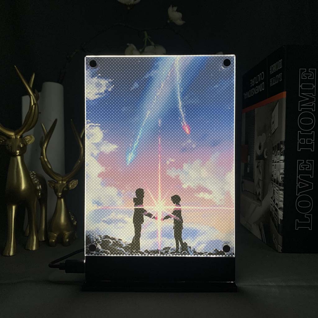Mitsuha Miyamizu two sided LED (Your Name)