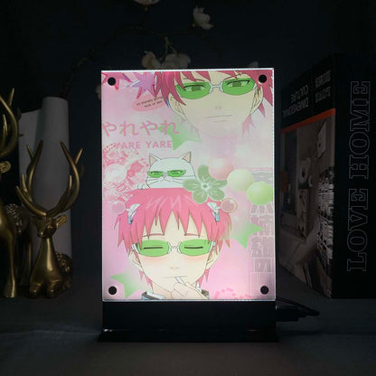 Saiki two sided LED (The Disastrous Life of Saiki K.)