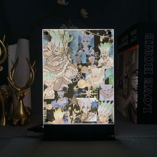 Senku Ishigami two sided LED (Dr. STONE)