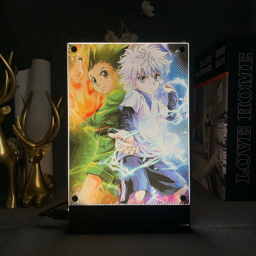 Gon and Killua two sided LED (Hunter X Hunter)