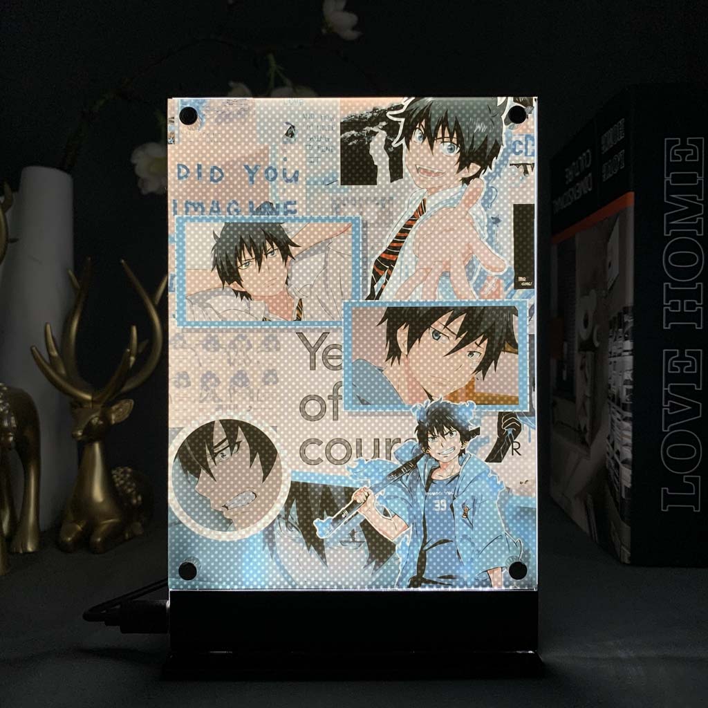 Rin Okumura two sided LED (Blue Exorcist)