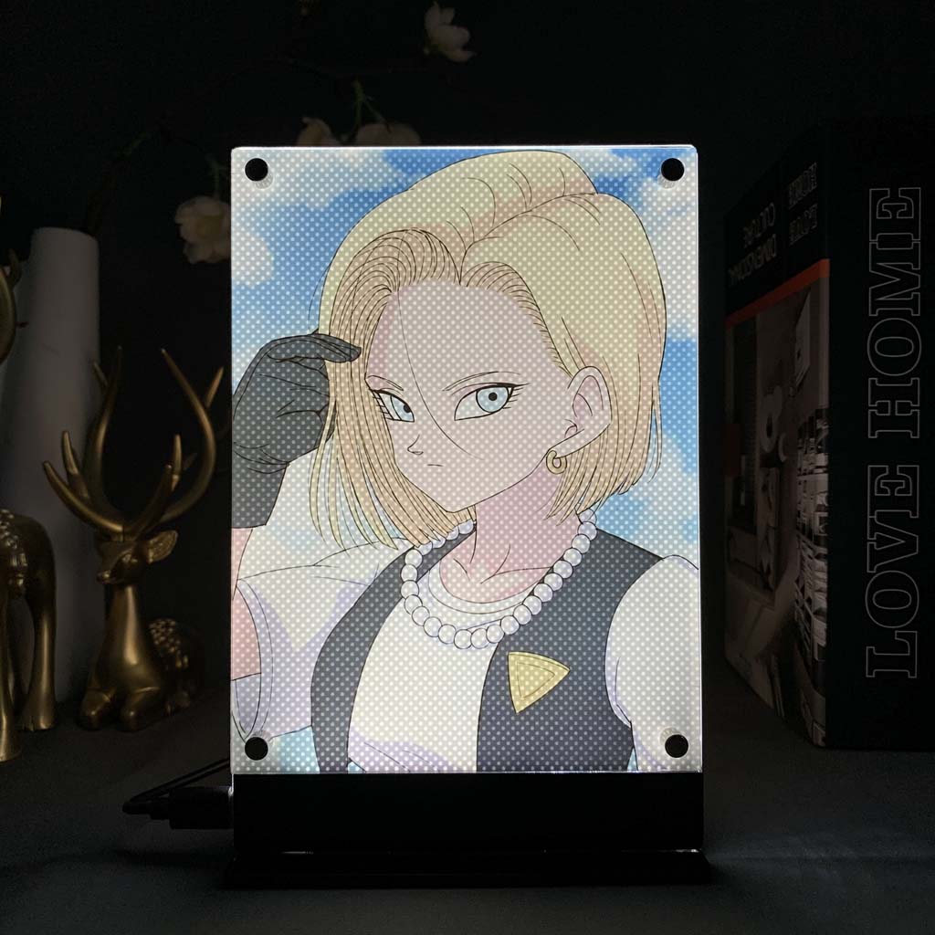 Android 18 two sided LED (Dragon Ball Z)