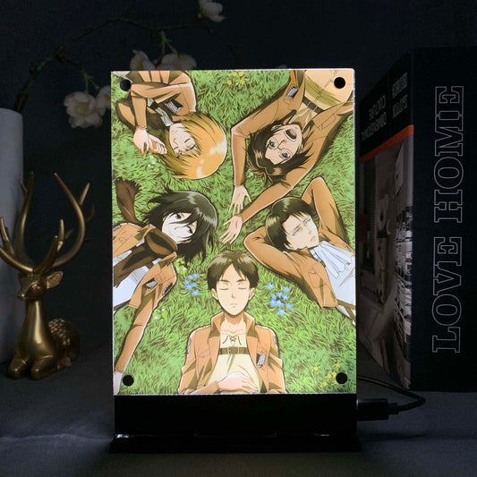 Attack on Titan group two sided LED (Attack on Titan)
