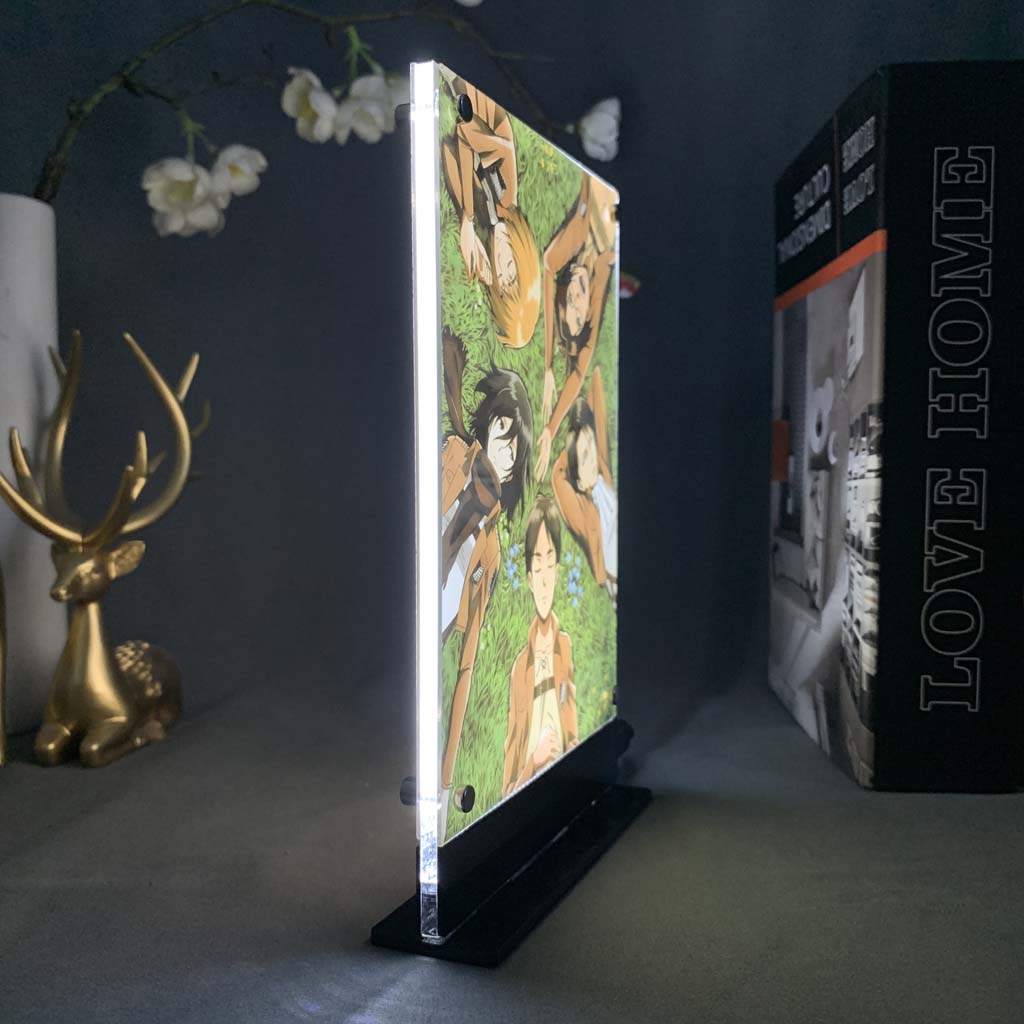 Attack on Titan group two sided LED (Attack on Titan)