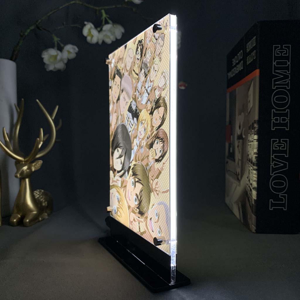 Attack on Titan group two sided LED (Attack on Titan)