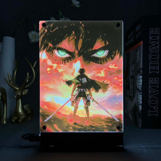 Eren Yeager two sided LED (Attack on Titan)