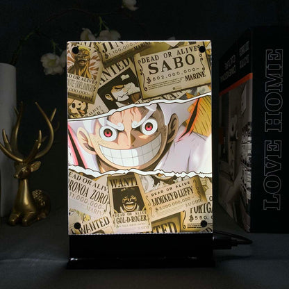 Luffy crew two sided LED (One Piece)