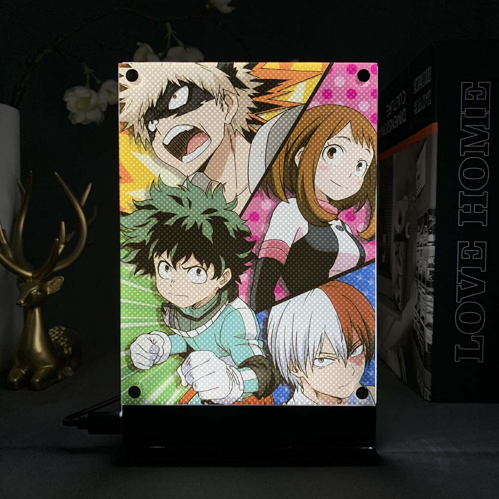 Izuku Midoriya friends two sided LED (My Hero Academia)