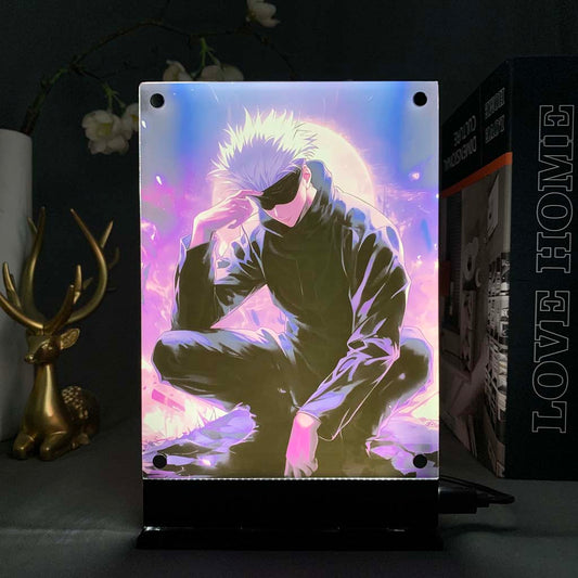 Satoru Gojo group two sided LED (Jujutsu Kaisen)