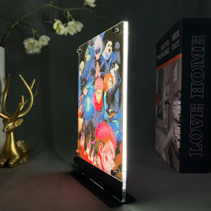 Satoru Gojo group two sided LED (Jujutsu Kaisen)