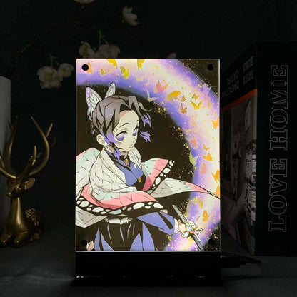 Shinobu Kocho two sided LED (Demon Slayer)