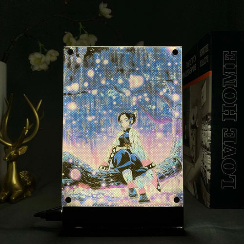 Shinobu Kocho two sided LED (Demon Slayer)