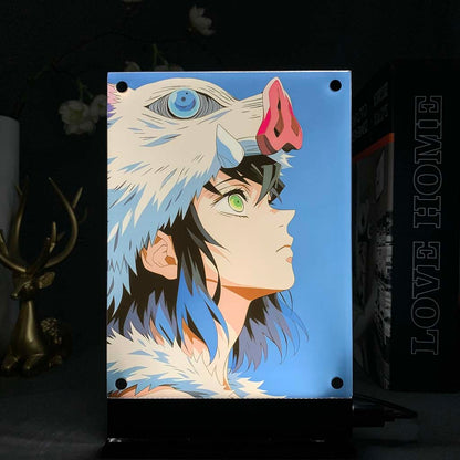 Inosuke Hashibira two sided LED (Demon Slayer)