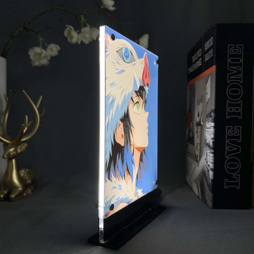 Inosuke Hashibira two sided LED (Demon Slayer)