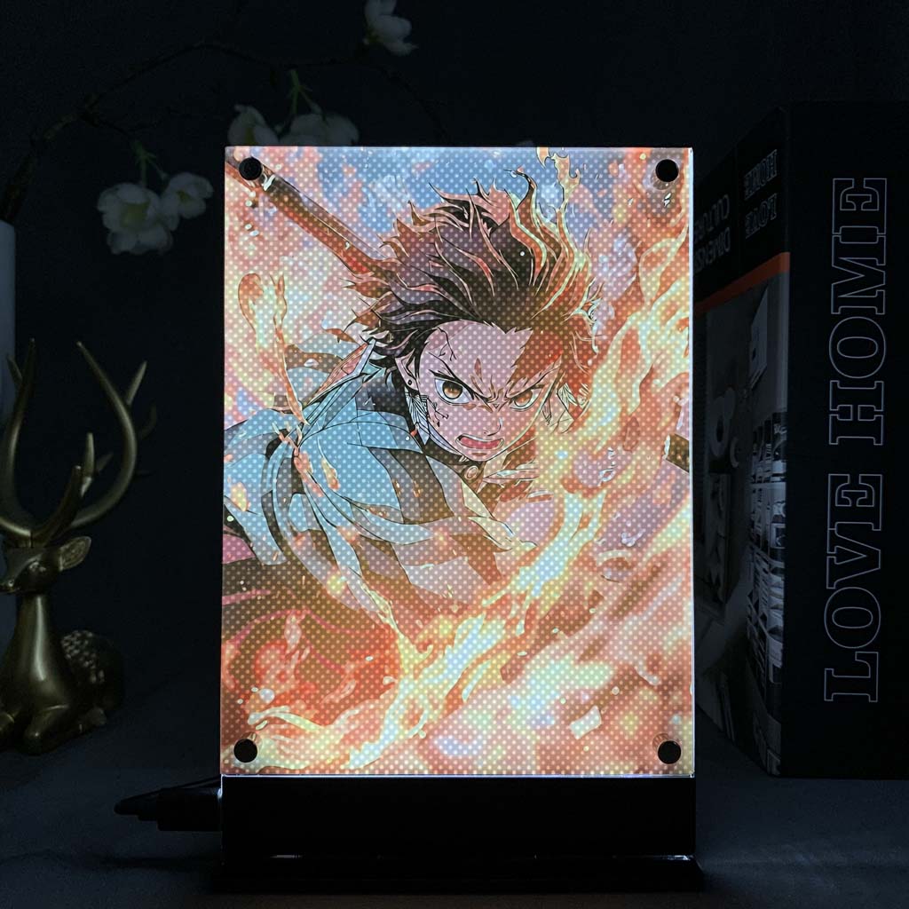 Tanjiro Kamado two sided LED (Demon Slayer)