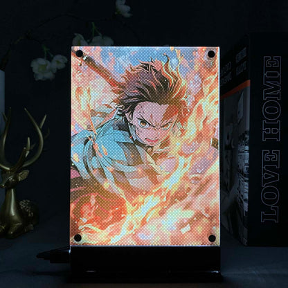 Tanjiro Kamado two sided LED (Demon Slayer)