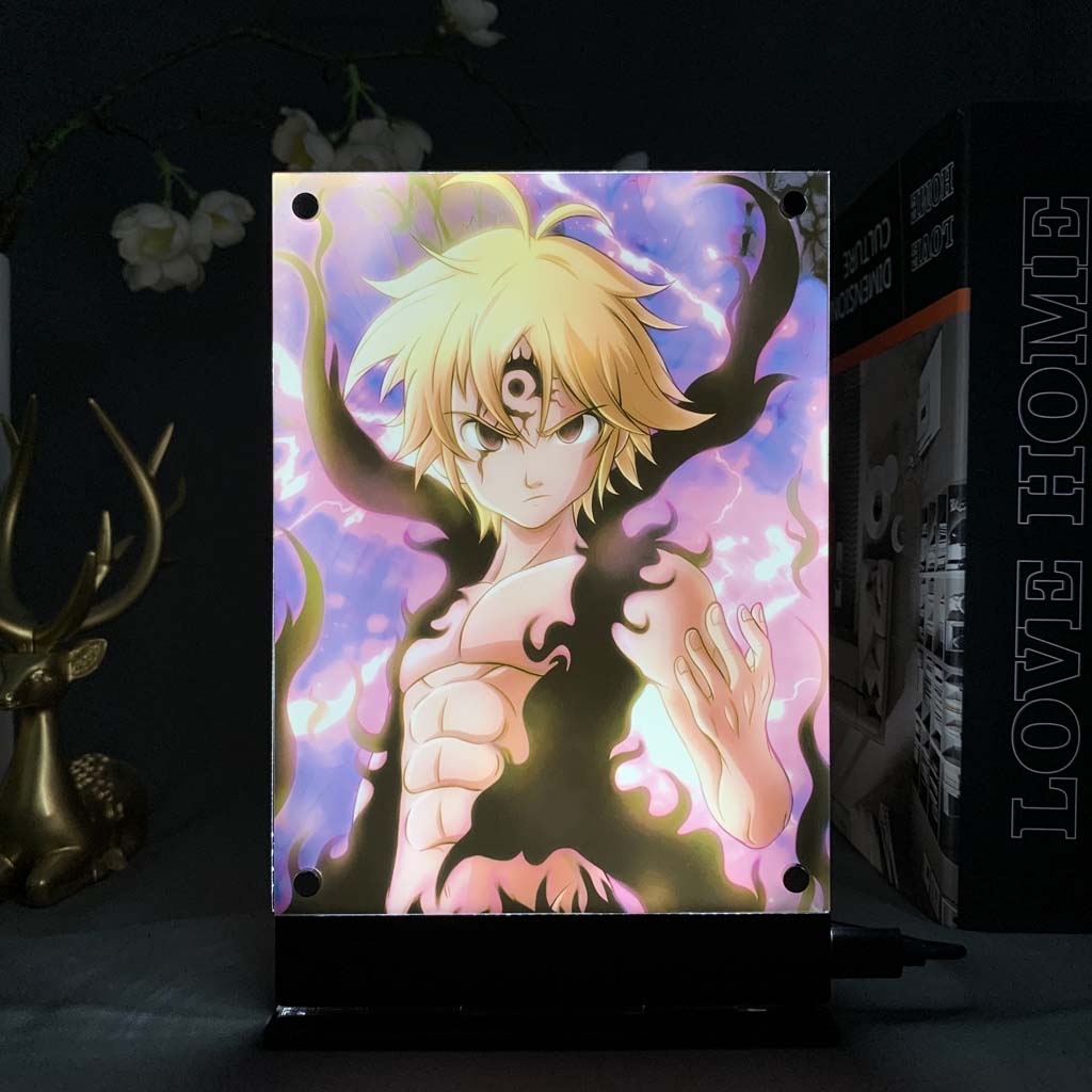 Meliodas and Ban two sided LED (The Seven Deadly Sins)
