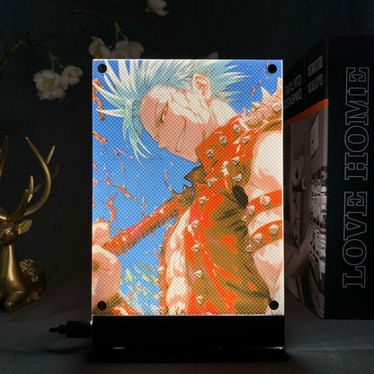 Meliodas and Ban two sided LED (The Seven Deadly Sins)