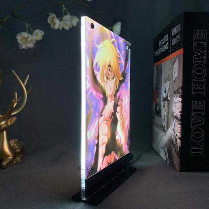 Meliodas and Ban two sided LED (The Seven Deadly Sins)