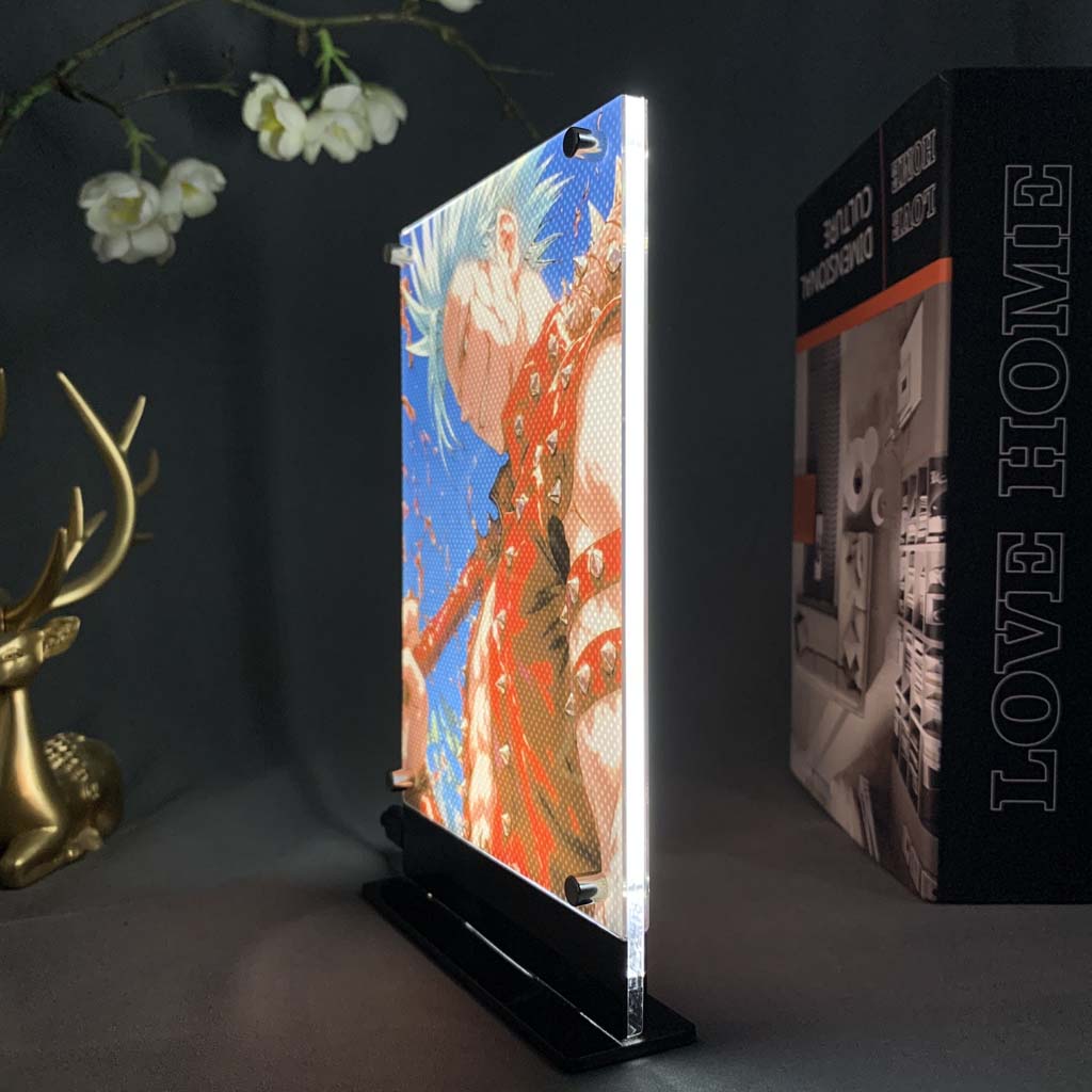 Meliodas and Ban two sided LED (The Seven Deadly Sins)